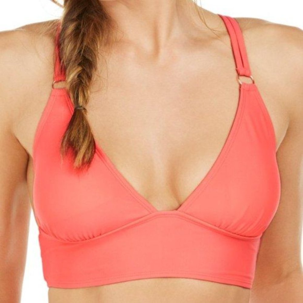 Hula Honey Cross-Back Midkini Bikini Top